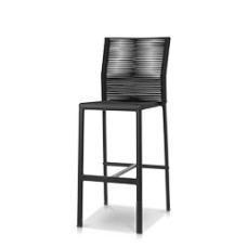 Bar Side Chair Black